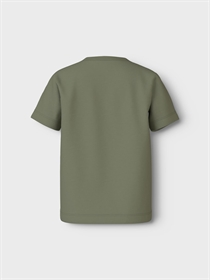 NAME IT T-Shirt Victor Oil Green